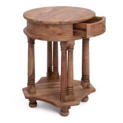 Стол деревянный Бомбей - 1149 палисандр, 45*45*60 см, Натурал тинтед (натуральный тонированный) / Natural tinted