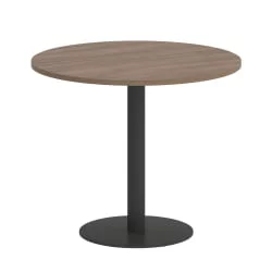 Стол журнальный круглый ХОМЕ ОФФИCЕ ВР.СП-5-90.1 Дуб Аризона/Антрацит металл / HOME OFFICE VR.SP-5-90.1