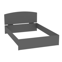 Кровать Алиса(Л23)1447х903х2063(Графит) / Алиса(L23)1447х903х2063(Графит)