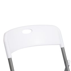 Складной стул ФОЛДЕР (мод. 3017Х) каркас: металл, сиденье/спинка: пластик, 49 кс 46.5 кс 73.5 см, вхите (белый) / грей (серый) / FOLDER (mod. 3017H) x x white grey