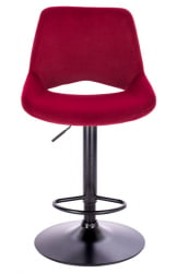 Барный стул Еверпроф Флаш Ткань Бургунди / Everprof Flash