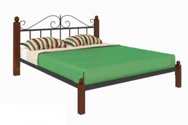 Кровать Диана Лукс 1800х2000 Желтая / Lux