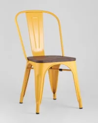 Стул Толикс Воод 850 Желтый / Tolix Wood
