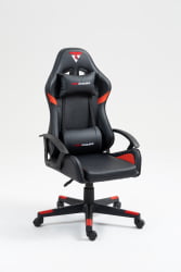 Кресло спортивное ТопЧаирс Варден черно-красный / TopChairs Warden