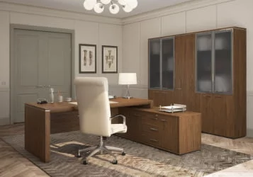 Кабинет руководителя ВЕЛАР набор №1 Дуб табачный / VELAR