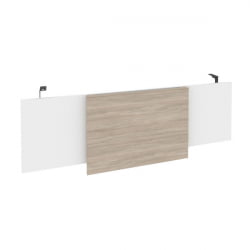 Царга стола руководителя ОНИКС О.М-CСР-4 Дуб Аттик/Белый/Антрацит / ONIX O.M-CSR-4