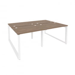 Рабочая станция на О-образном м/к ОНИКС О.МО-Д.РС-4.1.7 Дуб Аризона/Белый / ONIX O.MO-D.RS-4.1.7