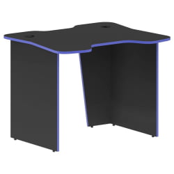 Игровой компьютерный стол СКИЛЛЛ СКЛ 100CБ антрацит/синий / SKILLL SKL 100CB