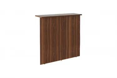 Стойка ресепшн прямая ДМС 070 Орех Даллас / DMS