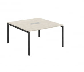 Стол переговорный Сигма СГ.271.ОЛ.44.АН Дуб светлый Антрацит / Sigma SG.271.OL.44.AN