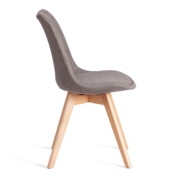 Стул ТУЛИП СОФТ (мод. 053В) дерево/пластик/ткань, 49,5 кс 54,5 кс 84 см, Серый (Грей) ЛЙ1701-26 / TULIP SOFT (mod. 053V) x x (Grey) LY1701-26