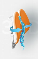 Детское кресло Еверпроф Кидс 101 Ткань Оранжевый / Everprof Kids