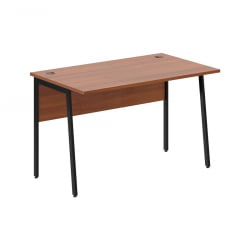 Стол рабочий ИМАГО Плус СП-2П Орех французский Черный / IMAGO Plus СП-2P