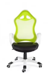 Кресло офисное Тесла CКС0398Х01 Вхите греен / CX0398H01 White green