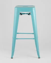 Стул барный Толикс Голубой матовый / Tolix