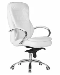 Офисное кресло для руководителей ДОБРИН ЛЙНДОН Белый / DOBRIN LYNDON