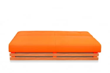 Диван МАНГО 1 (2 категория) Оранжевый / MANGO