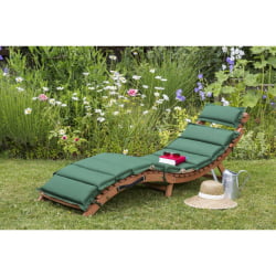 Шезлонг-лежак АФМ-803А Беиге-Греен / AFM-803A Beige-Green