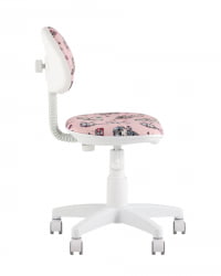 Кресло компьютерное детское УМКА Гирлс пластик белый / Girls