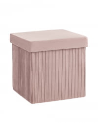 Пуф складной с ящиком Сторе Скуаре Пыльно-розовый / Store Square