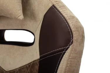 Кресло игровое Бюрократ ВИКИНГ 6 КНИГХТ БР ФАБРИC Коричневый / VIKING KNIGHT BR FABRIC