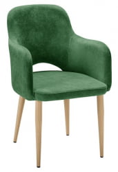 Стул Ледгер К греен грасс/нат.дуб / Ledger green grass/нат.дуб