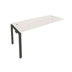 Проходной наборный элемент рабочей станции Метал Сйстем Б.ПРС-СП-1.5 Белый/Антрацит / Metal System