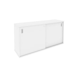 Шкаф-купе приставной Метал Сйстем Б.ШК-1 Белый/Серый / Metal System