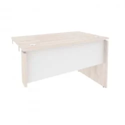 Стол-приставка правый к опорным элементам ОНИКС О.СПР-2.7Р Денвер Светлый/Белый / ONIX O.SPR-2.7R