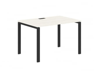 Стол письменный ЕДИС ЕУСТ 1180 Ясень Траун Черный / EDIS EUST