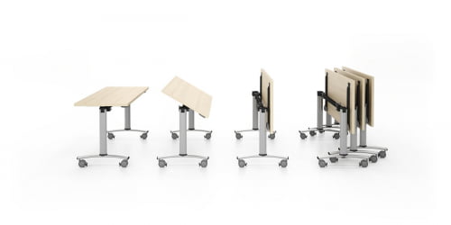 Стол складной Коннеcт 120х60х72.5см Белый / Connect