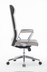 Кресло офисное ЛОНДОН ЛУКС Темно-светло серый / LONDON LUX