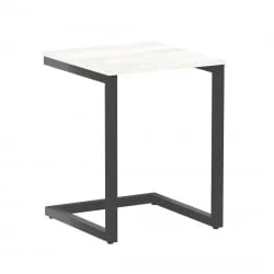 Стол письменный ХОМЕ ОФФИCЕ ВР.СП-2-58 Снежная Платина/Антрацит металл / HOME OFFICE VR.SP-2-58