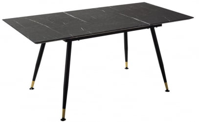 Стол раздвижной Месси 120-160 Мрамор графит