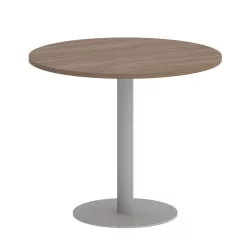 Стол журнальный круглый ХОМЕ ОФФИCЕ ВР.СП-5-90.1 Дуб Аризона/Серый металл / HOME OFFICE VR.SP-5-90.1