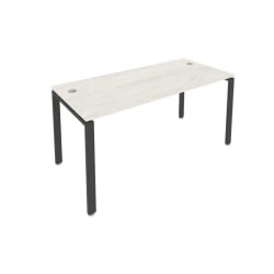 Стол письменный МЕТАЛ СЙСТЕМ Б.СП-4 Наварра/Антрацит / METAL SYSTEM