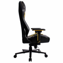Геймерское кресло БРАБИКС ПРЕМИУМ Танос ГМ-180 черное/желтое / BRABIX PREMIUM Tanos GM-180