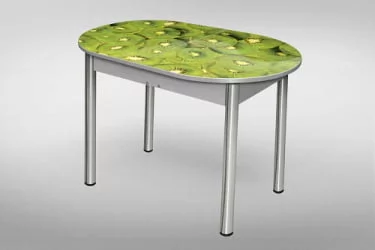 Стол обеденный Универсальный фп Киви Е005 ЛДСП серый