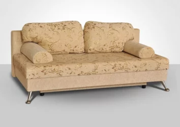 Диван тканевый Комфорт саваж 9 микровелюр кожа 24-3