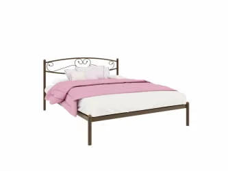 Кровать 140 на 190 Каролина 1400х1900 Синяя