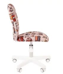 Детское кресло CХАИРМАН ТИН (Кидс) 105 белый пластик Автобус / CHAIRMAN (Kids)