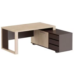 Стол руководителя АCТ 1716 Р Дуб Девон / ACT R