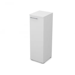 Пенал средний ГЛОСС ЛИНЕ 9НП.017.1 Белый Премиум / GLOSS LINE