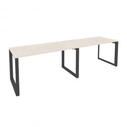 Рабочая станция на О-образном м/к ОНИКС О.МО-РС-2.3.7 Денвер Светлый/Антрацит / ONIX O.MO-RS-2.3.7