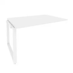 Проходной наборный элемент переговорного стола ОНИКС О.МО-НПРГ-3 Белый Бриллиант / ONIX O.MO-NPRG-3