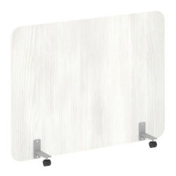 Перегородка на металлических опорах, на роликах Р-лине ДП.Р-160-120 Снежная Патина / R-line DP.R-160-120