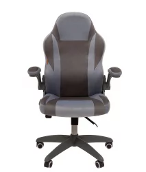 Кресло для геймеров CХАИРМАН ГАМЕ 55 Голубой-серый / CHAIRMAN GAME