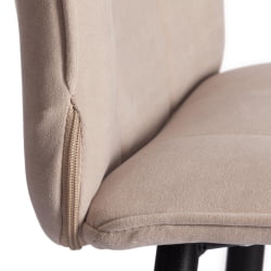 Барный стул Бари/Бари велюр, бежевый, 7, 42х55х99 см / Bari/Бари