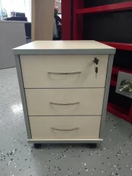 Тумба подкатная ИМАГО ТМ-3.А Клен Металлик / IMAGO