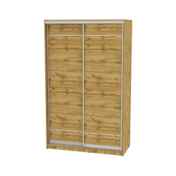 Шкаф-купе коричневый Б-220х120х60-2(ДВ-Д7Д7) / B-220х120х60-2(ДВ-D7D7)